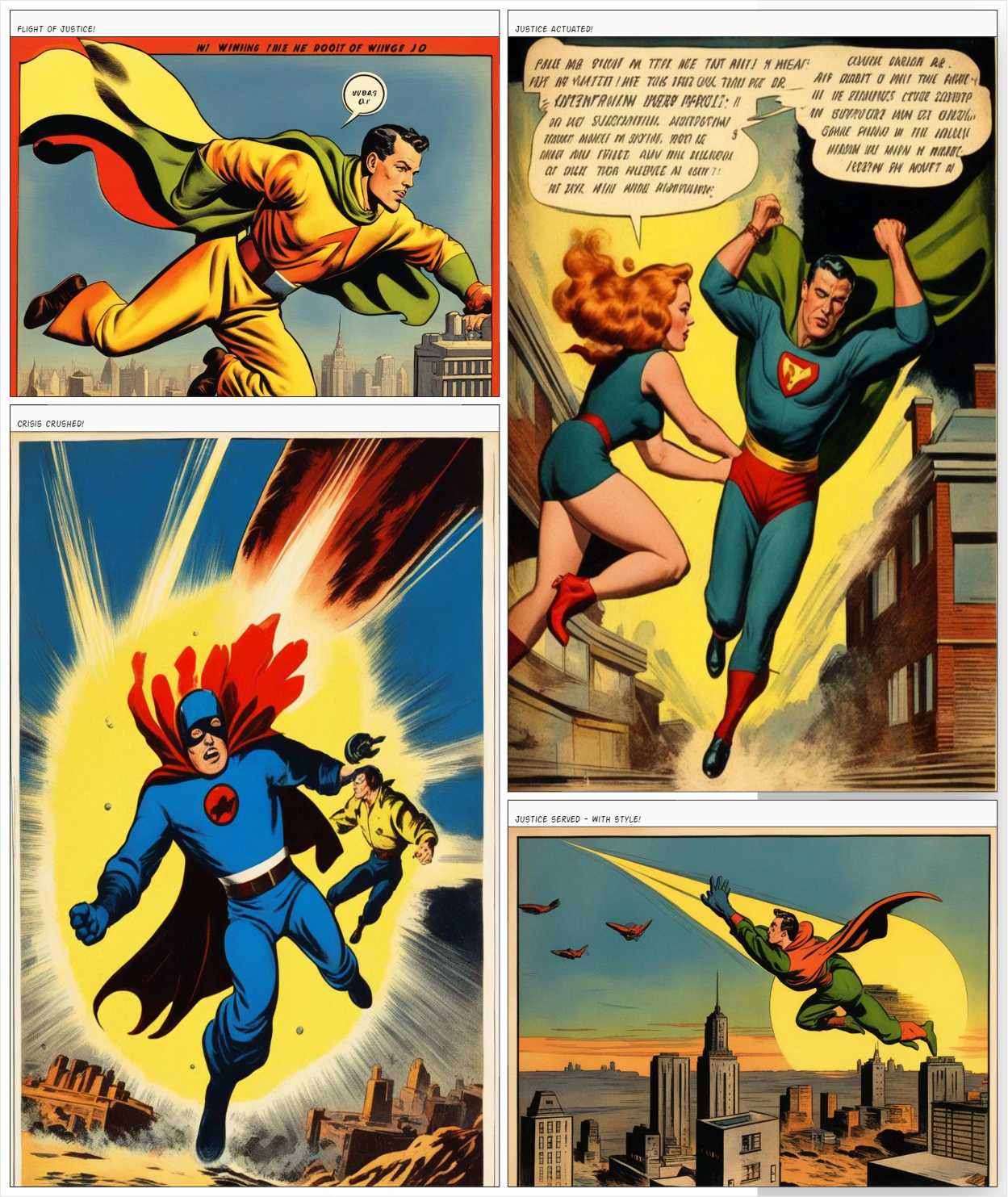 ai comic factory super heros